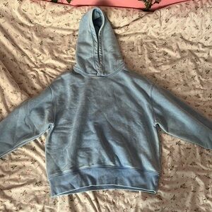 American Eagle XXS light blue hoodie